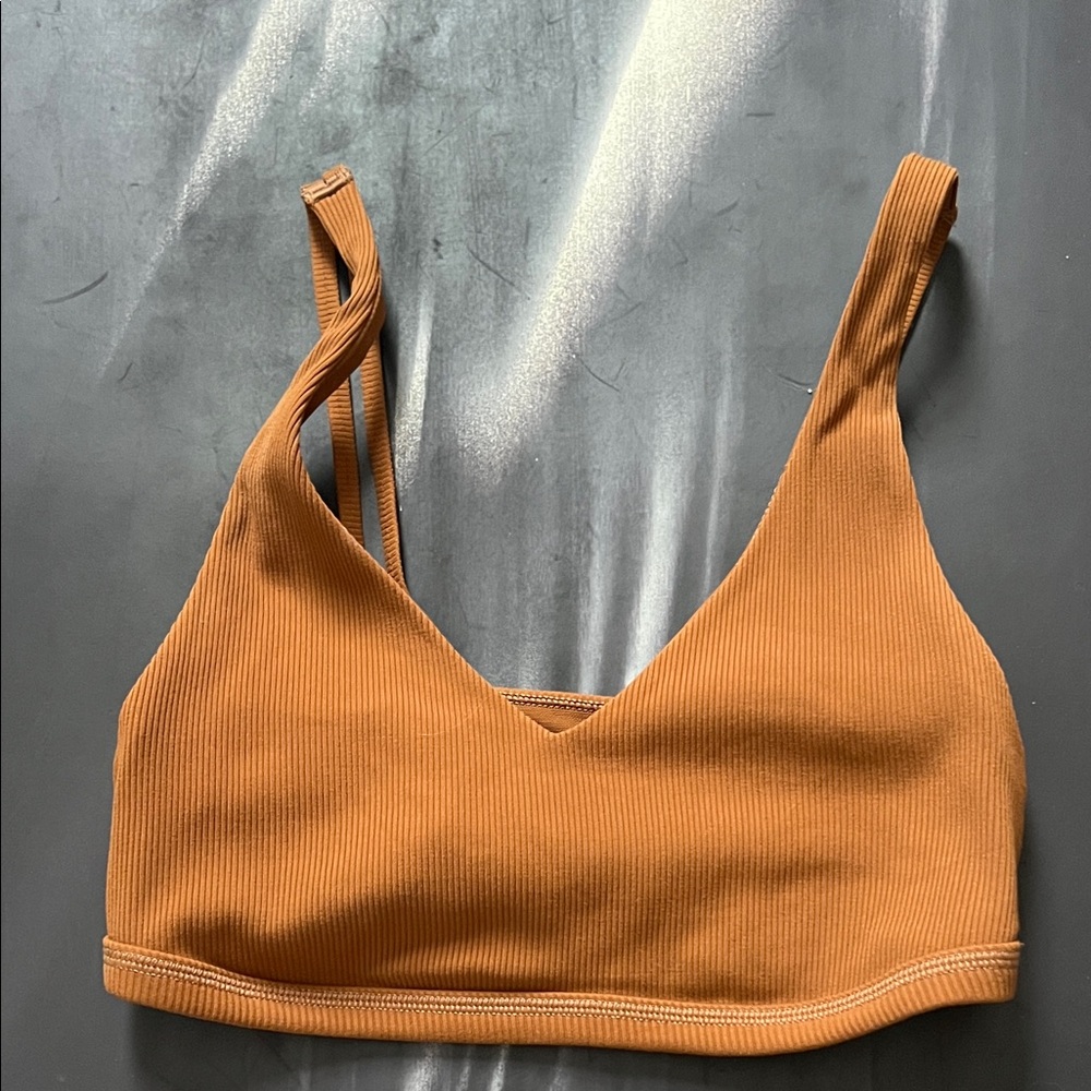 Aerie Turmeric  Ribbed Bralette